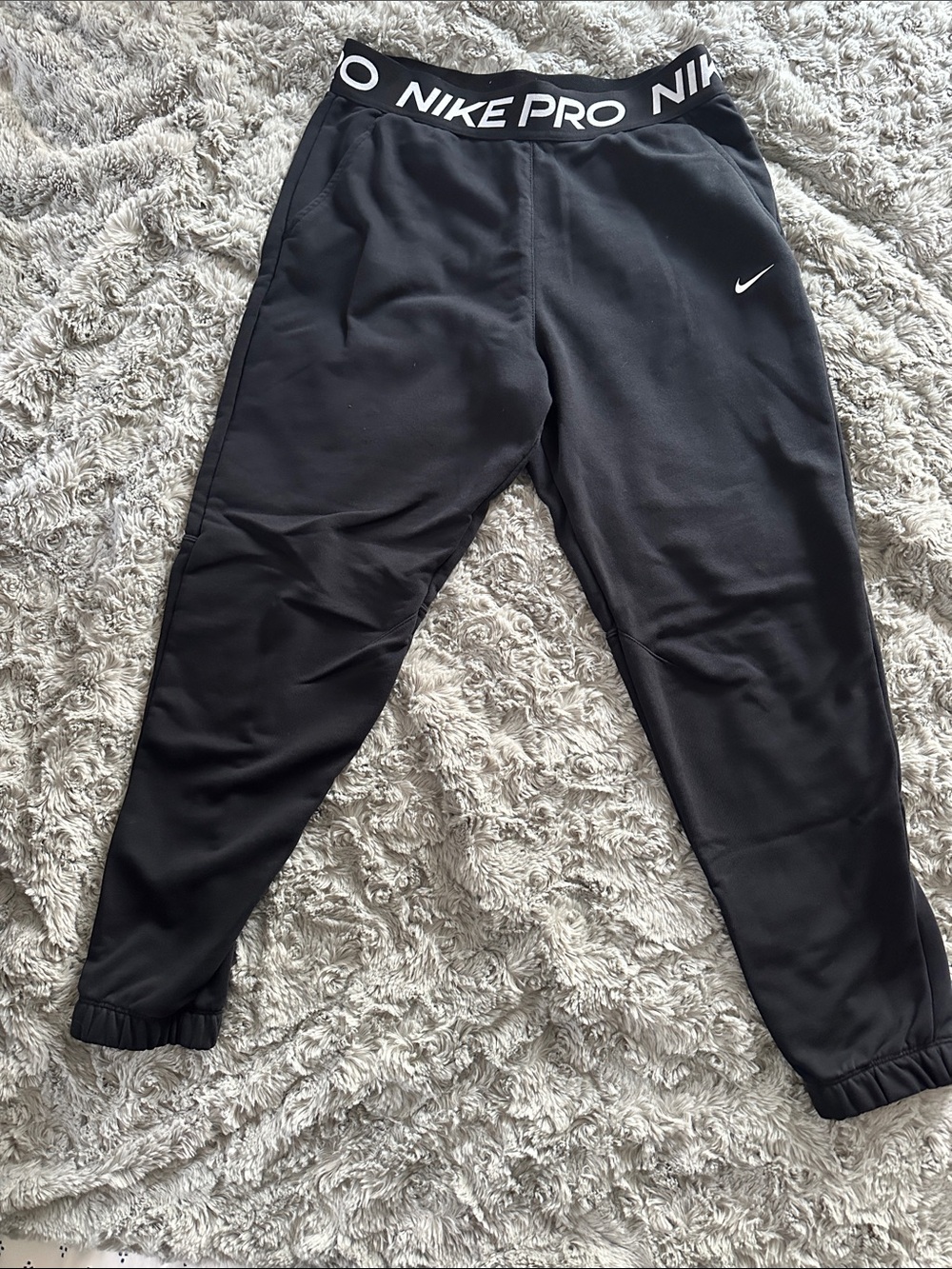 Boys Nike Pro Dri-Fit Joggers with Elastic Cuffs